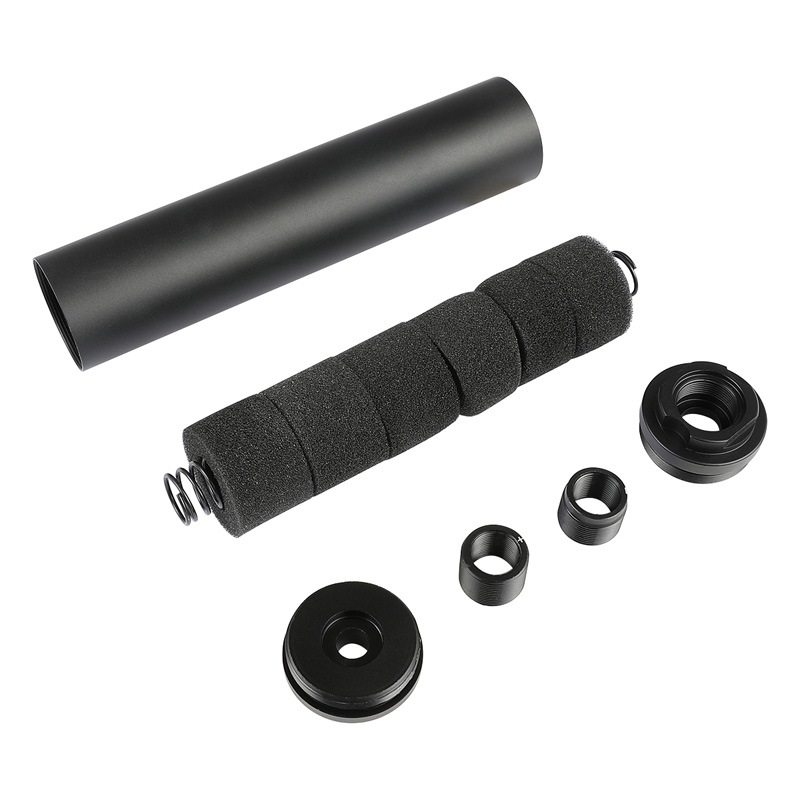 FMA SilencerCo Octaneタイプサイレンサー BK (F38×190.5mm