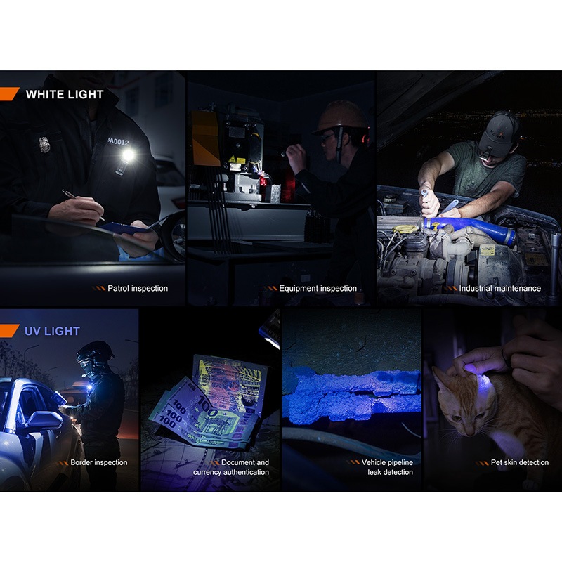 FENIX(ե˥å) SW05R-UV ѥȥǥ奢饤(UV) եå饤 150롼/39mȼ Type-C  ݡ֥饤 LED饤 