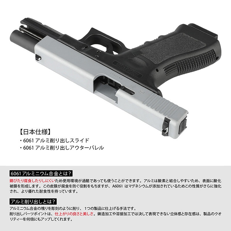 UMAREX/GHK G17/Glock17 グロック17 Gen3 ガスブローバック ハンドガン