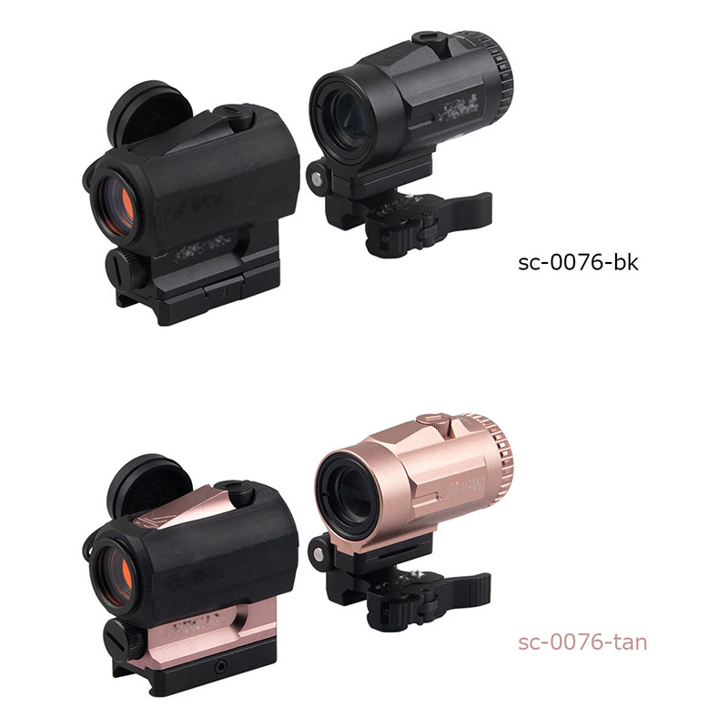 VOタイプ ARドットサイト/Micro 3×マグニファイヤーセット BK