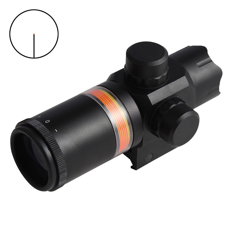 ファイバーオプティックライフルスコープ 2×28 レッドドット Black