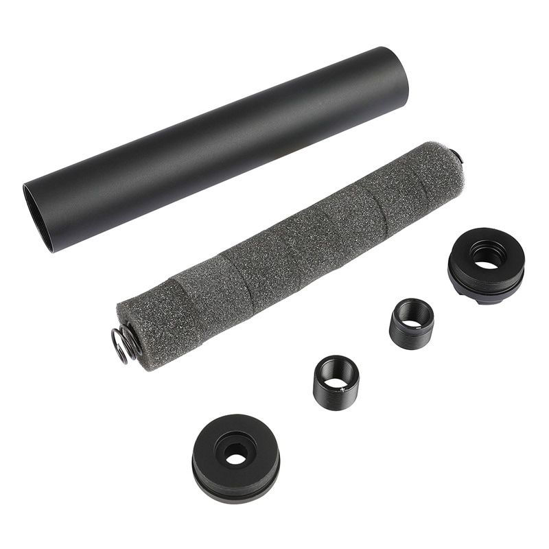 FMA SilencerCo Octaneタイプサイレンサー BK (35.4mm×215.9mm