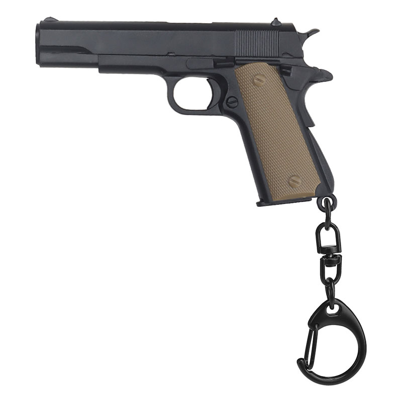 WoSporT 1911キーチェーン 1/4スケール BK【メール便可能/他のメール便