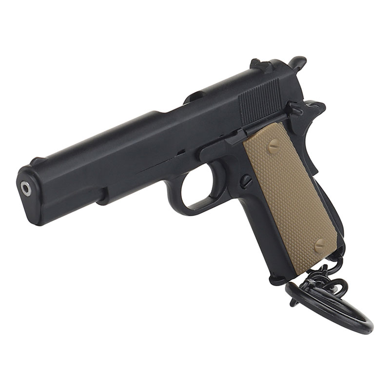 依頼品 1911 WoSporT 1911キーチェーン 1/4スケール BK【メール便可能/他のメール便