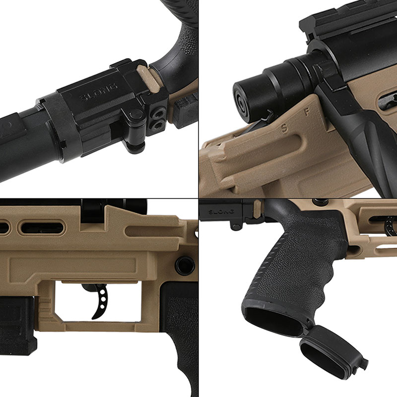 セール品】SLONG Airsoft CSR-10 ボルトアクションスナイパー