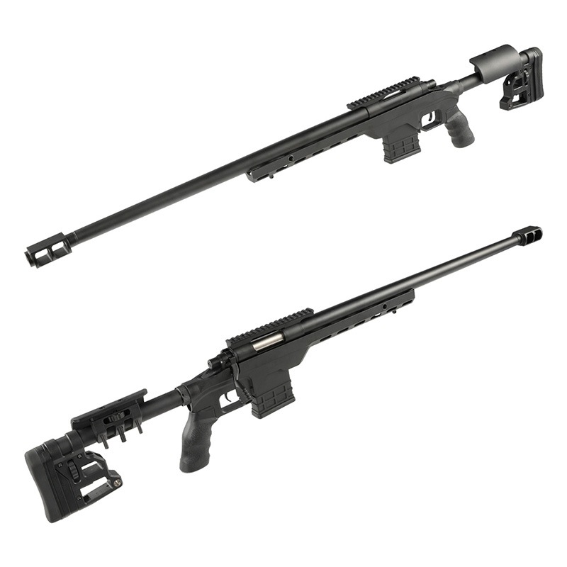 スナイパーライフル未使用 CYMA CM708 M700 MDT LSSモデル ボルトアクションライフル Black (DX