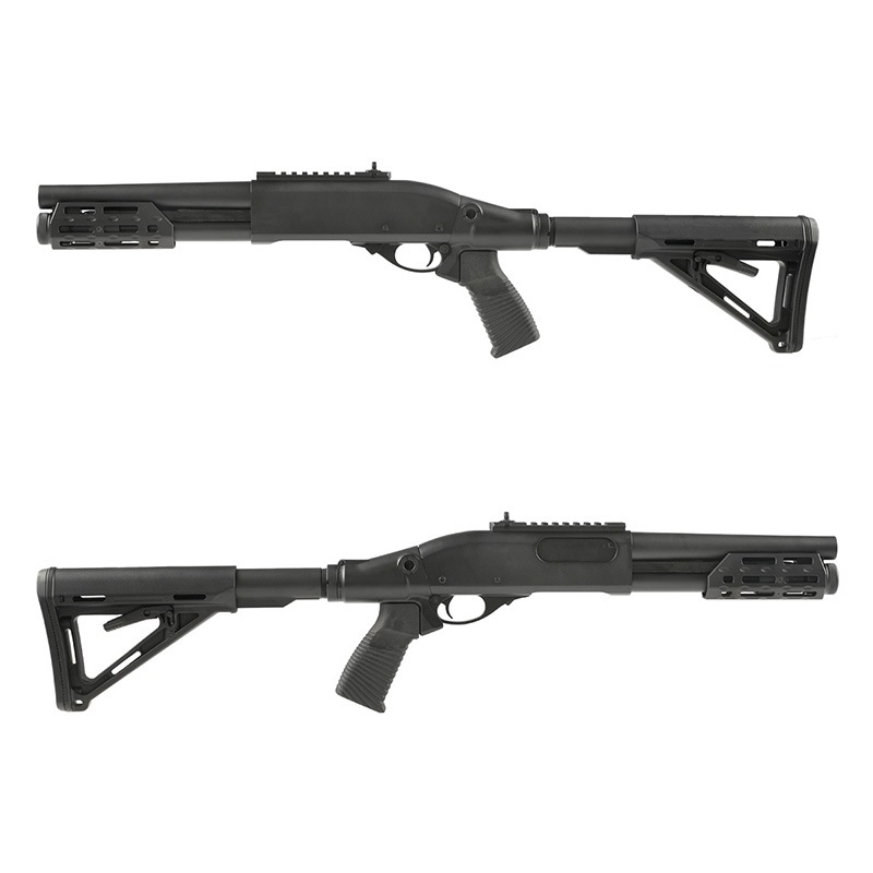 Golden Eagle M870 ガスショットガン ブリーチャー Tactical/Black CO2