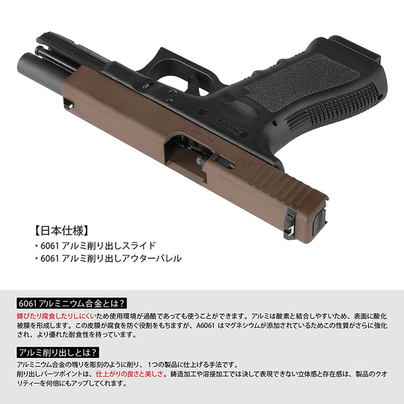 UMAREX/GHK G17/Glock17 グロック17 Gen3 ガスブローバック ハンドガン