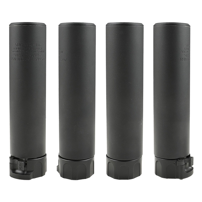 5KU SureFire SOCOM556 RC1 QDサプレッサー レプリカ 5KU SF SOCOM556-RCスタイル QDサイレンサー BK | エアガンパーツ