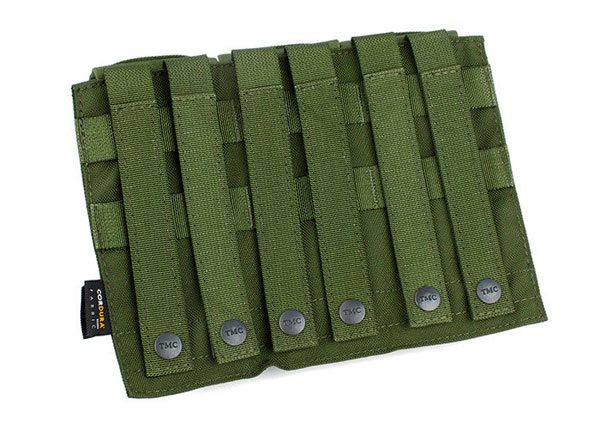 TMC AVSスタイル トリプルマガジンポーチ OD | サバゲー装備品,ポーチ