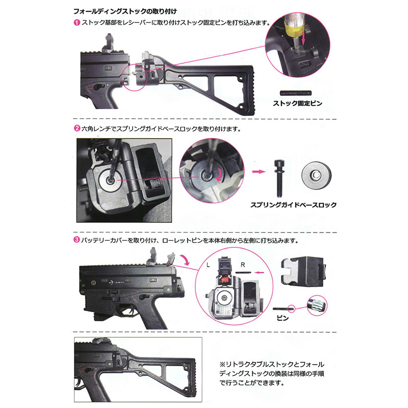 ASG/Double Eagle ダブルイーグル B&T APC556 AEG 電動ガン ライフル
