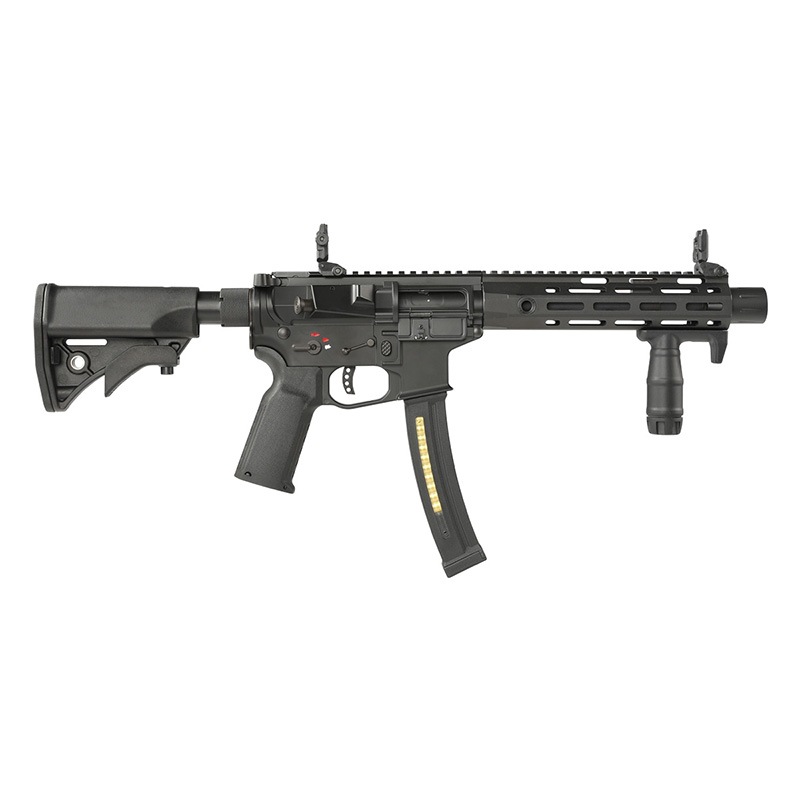 【外装カスタム】CM306 M4 CQB エアーコッキングガン＋マガジン　セット CYMA M4 RIS2 CQB エアコキをレビュー: まる吉のトイガン基地