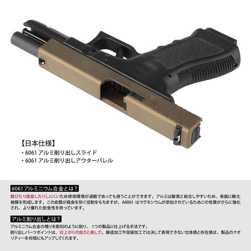 UMAREX/GHK G17/Glock17 グロック17 Gen3 ガスブローバック ハンドガン