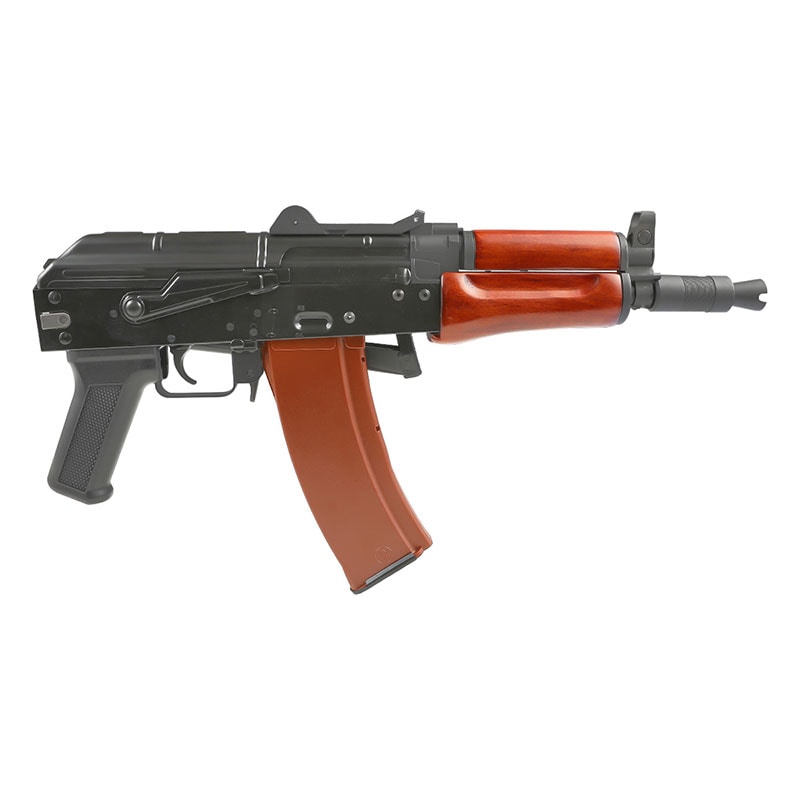 SRC AKS-74U フルメタル電動ガン ライフル NV (リアルウッド JP