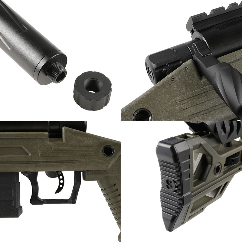 セール品】SLONG Airsoft TSR-100 ボルトアクションスナイパー