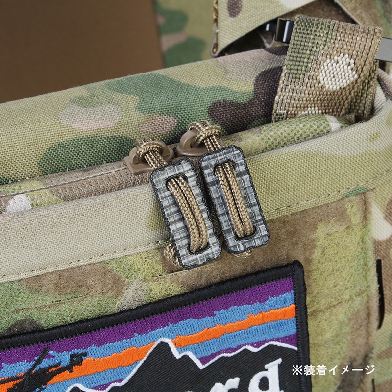 PEW Tactical FCスタイル FCPC V5用アドミンジッパー【メール便可能/他