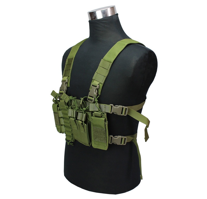 WoSporT ライトウェイトチェストリグ OD | サバゲー装備品