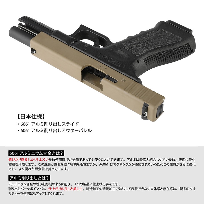 UMAREX/GHK G17/Glock17 グロック17 Gen3 ガスブローバック ハンドガン