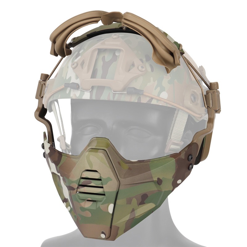 ミリタリーゴーグルセット WoSporT マルチディメンショナル タクティカルゴーグル/マスク