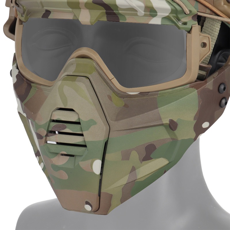 WoSporT マルチディメンショナル タクティカルゴーグル/マスクセット