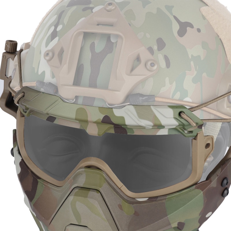 WoSporT マルチディメンショナル タクティカルゴーグル/マスクセット