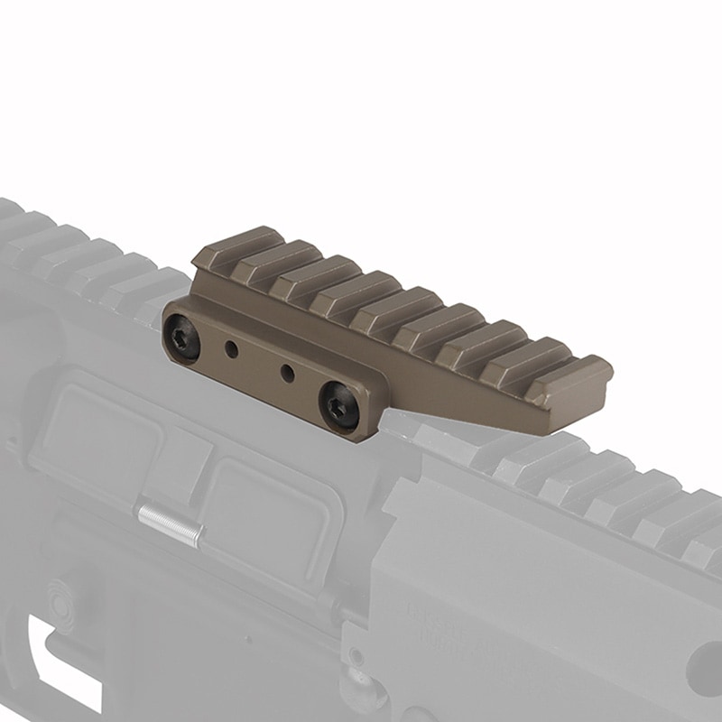 WoSporT UNITYタイプ FAST OPTIC RISER MOUNT マウントベース BK 20mm
