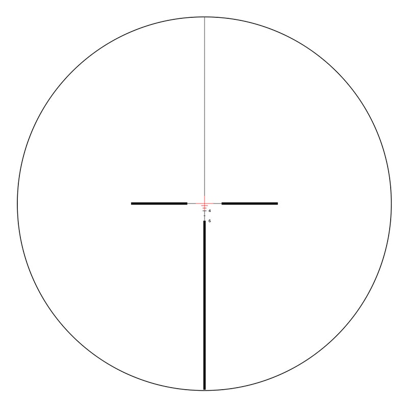 TR ACOGタイプ 4×32集光レッドファイバースコープ (Crosshair Reticle