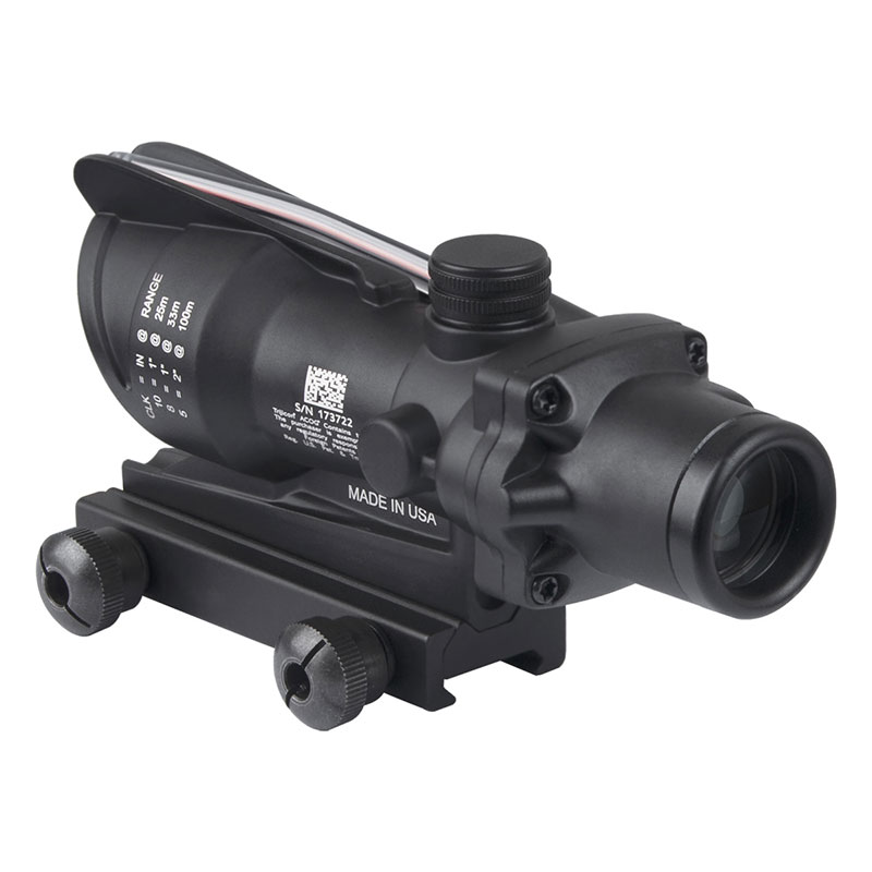 TR ACOGタイプ 4×32集光レッドファイバースコープ (Crosshair Reticle