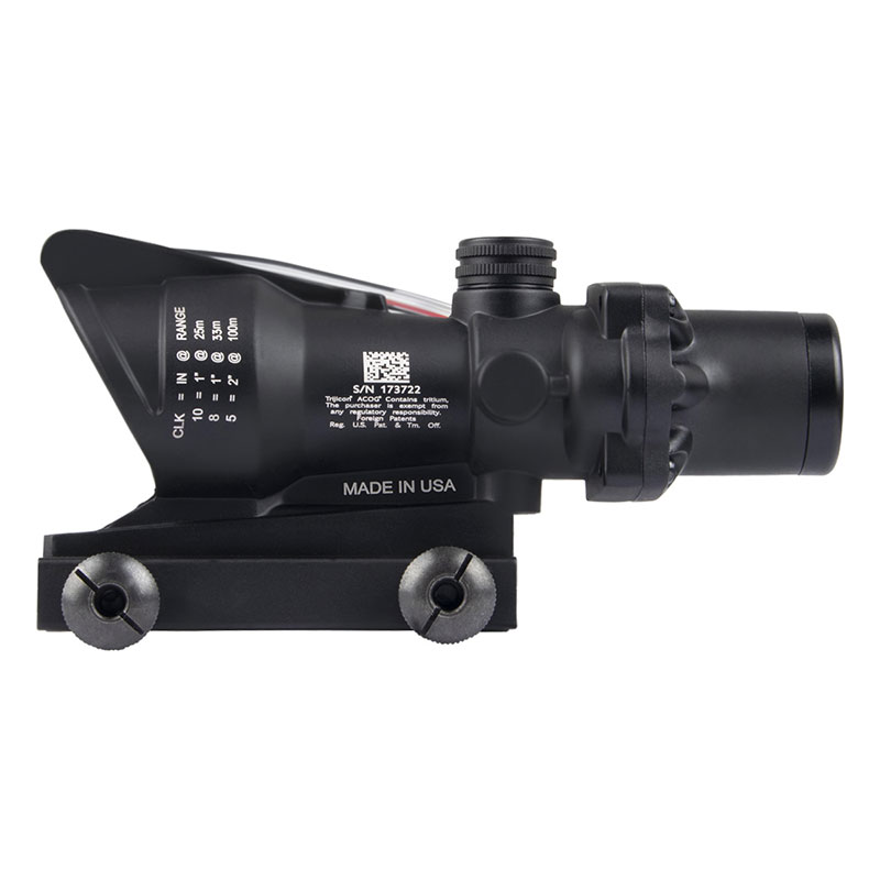 haoguizheng 4×32 4倍率自動調光レッドイルミネートスコープ AC TR ACOGタイプ 4×32集光レッドファイバースコープ (Crosshair Reticle