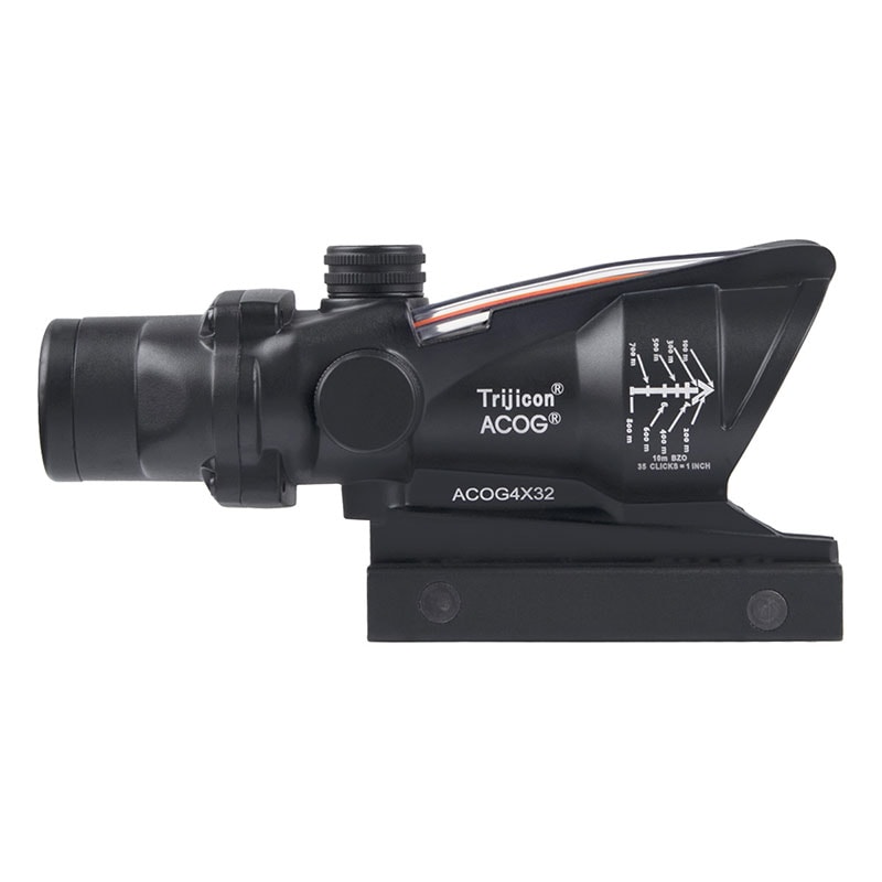 TR ACOGタイプ 4×32集光レッドファイバースコープ (Crosshair Reticle