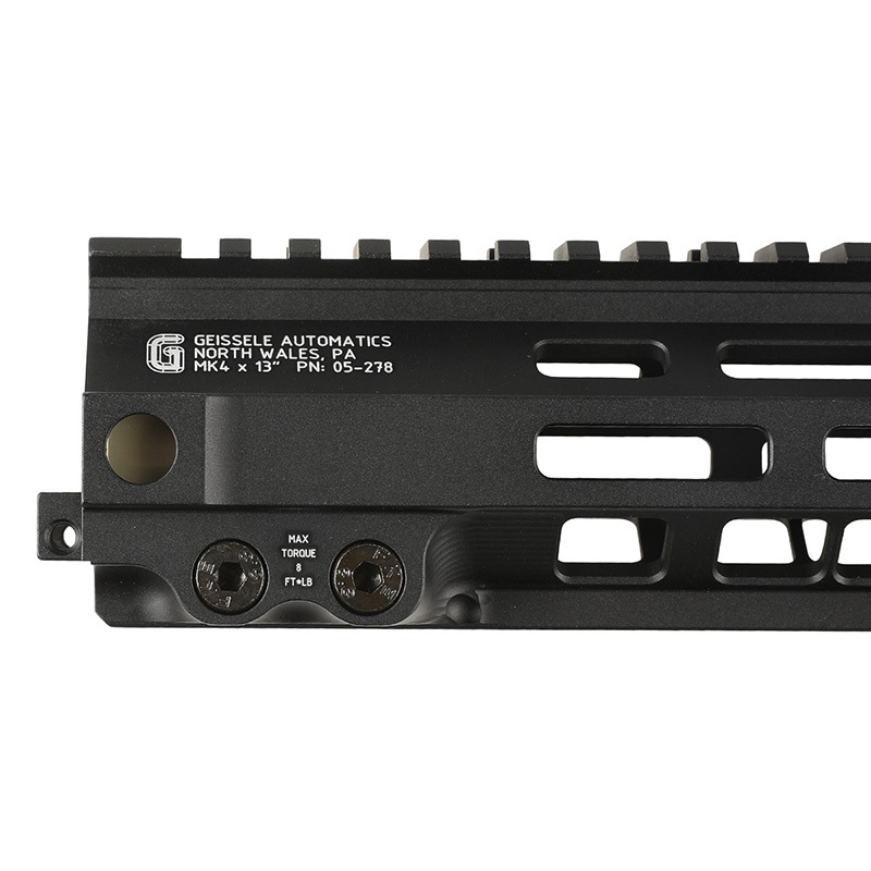 Zparts Geissele Mk4 13inch M-LOKハンドガード (東京マルイ M4 MWS