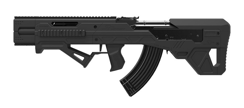SRU SR AK47 AEG Bullpupキット BK (東京マルイ/CYMA/D-BOYS対応