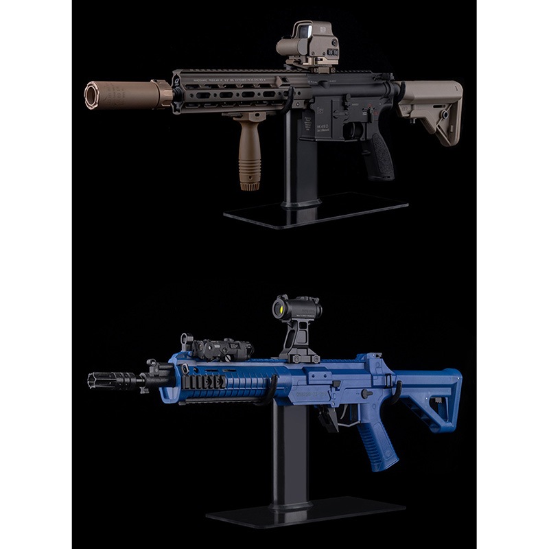 WoSporT ユニバーサル ディスプレイスタンド ガンラック Black