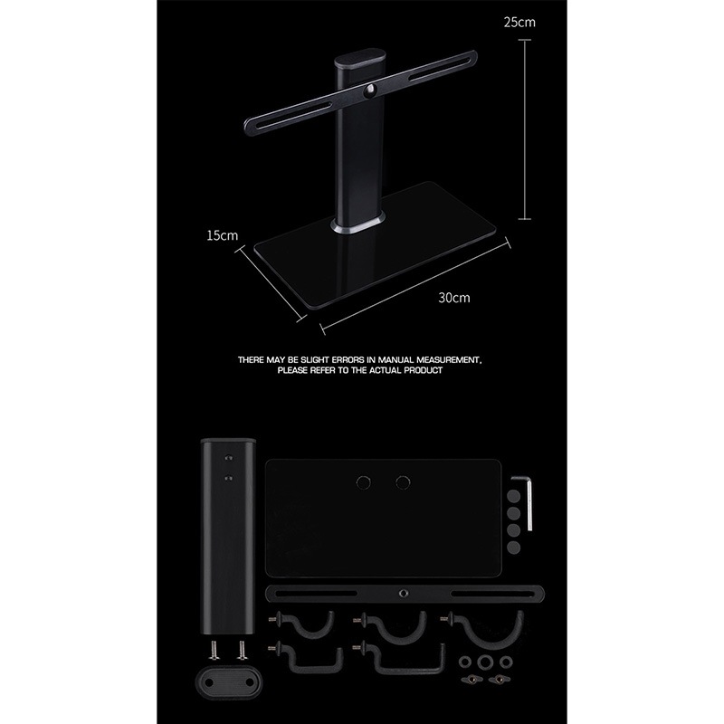 WoSporT ユニバーサル ディスプレイスタンド ガンラック Black