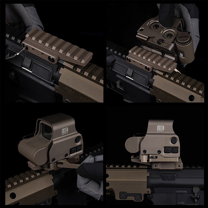 WoSporT UNITYタイプ FAST OPTIC RISER MOUNT マウントベース DE 20mm