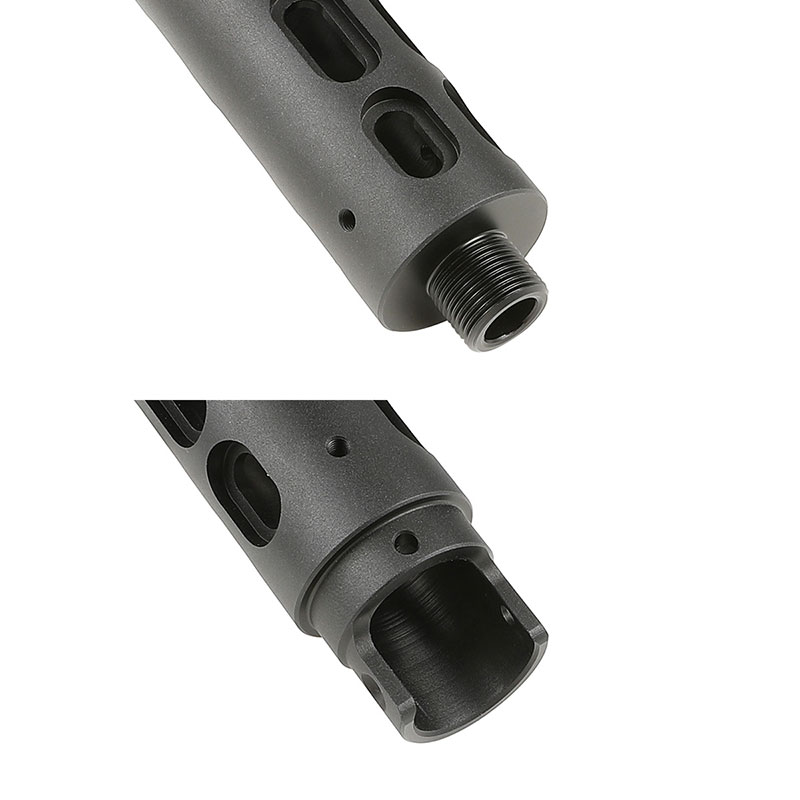 GBL Action Army AAP-01アサシン対応 CNCアウターバレル (TypeA/Black