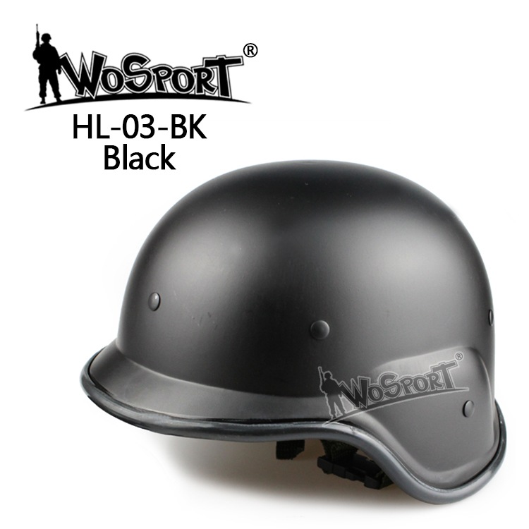 WoSporT M88タイプ フリッツヘルメット BK | ヘッドウェア,ヘルメット