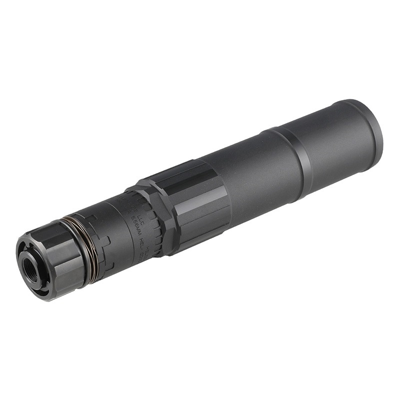 Airsoft Artisan CGS HELIOSタイプ 5.56mmサイレンサー (14mm逆