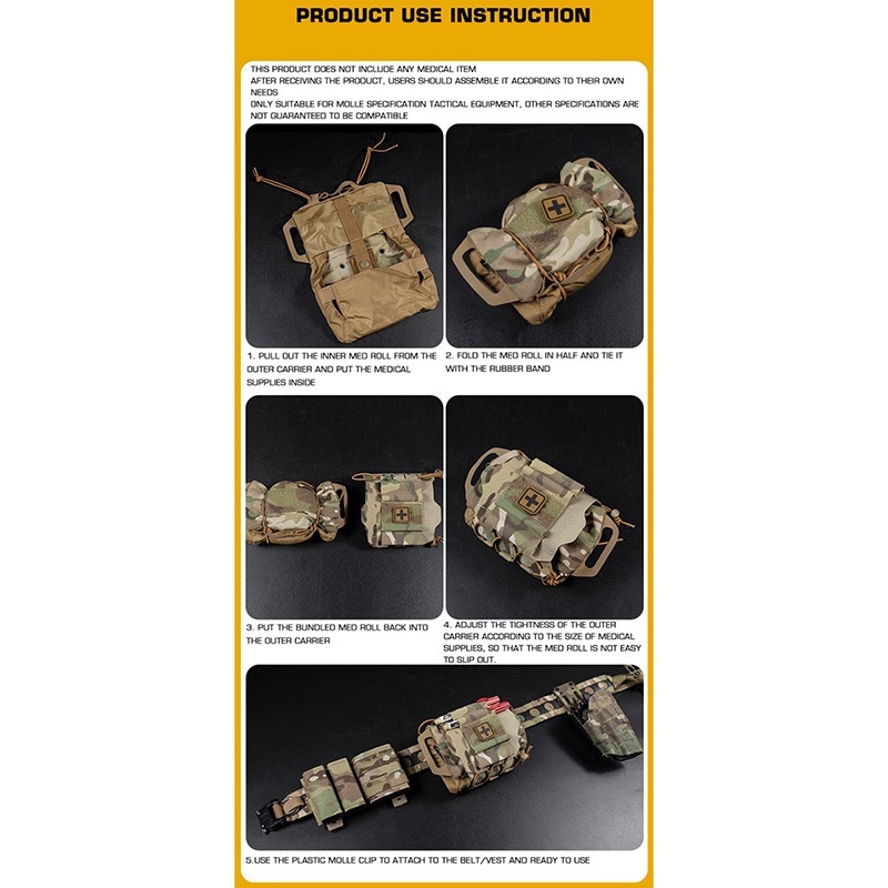 WoSporT HSGタイプ リフレックス IFAK メディカルポーチ | サバゲー