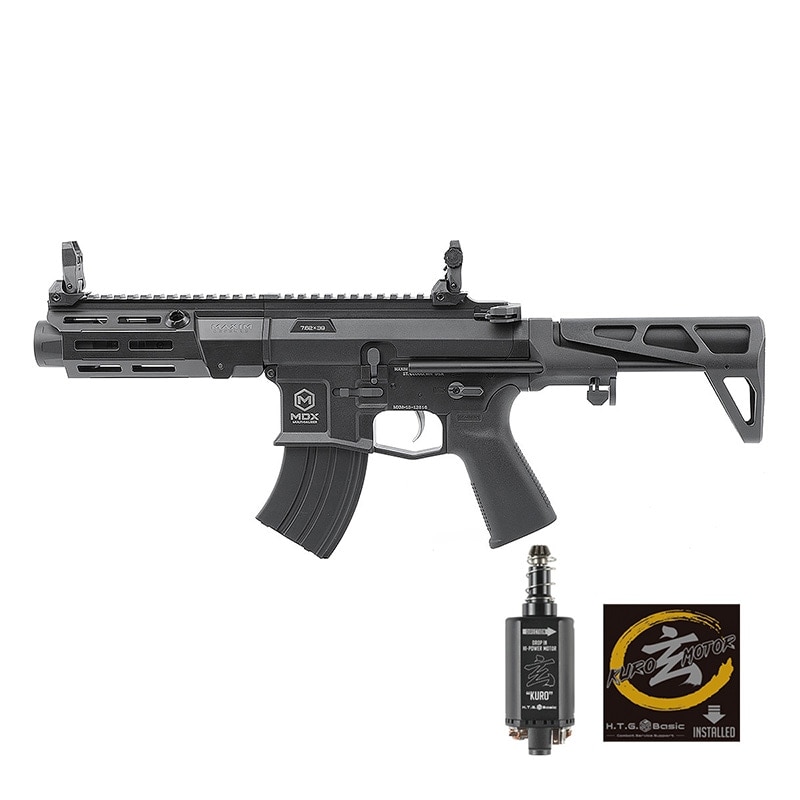 DE Airsoft Maxim Defense PDX AEG (⡼/Kestrel V2/UTR꡼) ϡɥ󥱡 Black