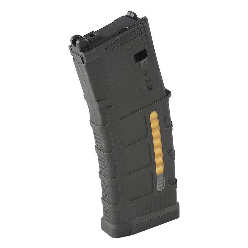 DE Airsoft DMAG AR/M4 GEN M3 Window ޥ (ޥ륤MWSб) Black