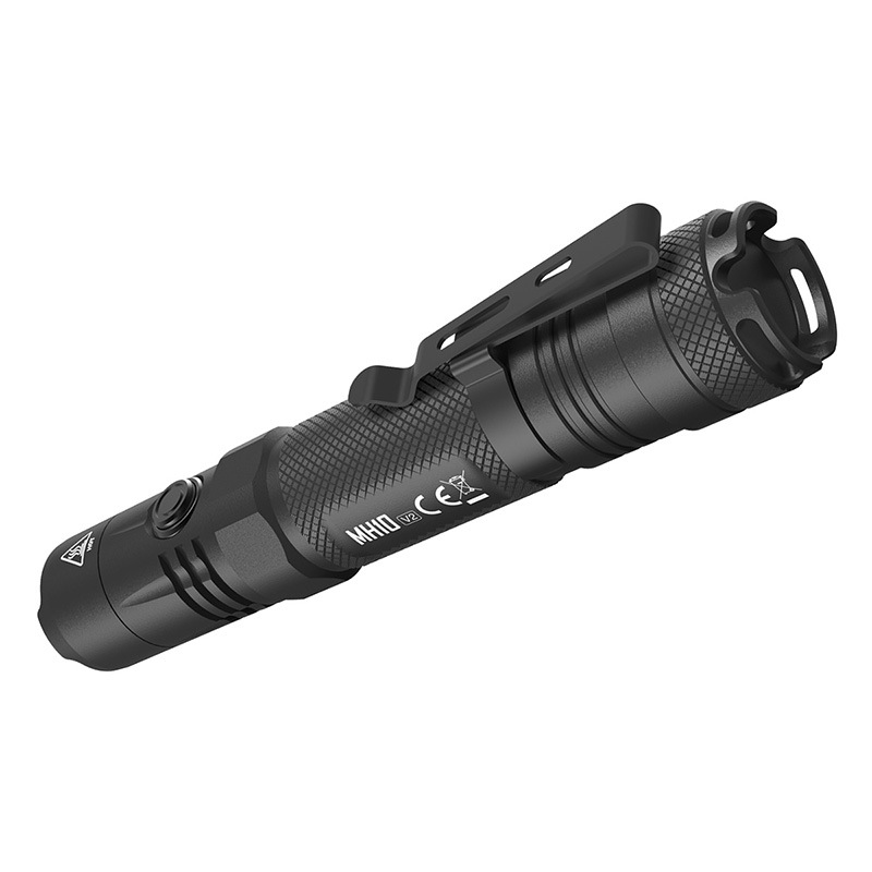 NITECORE MH10S ナイトコア フラッシュライト LED 中古 NITECORE(ナイトコア) MH10 V2 フラッシュライト 最大1200ルーメン