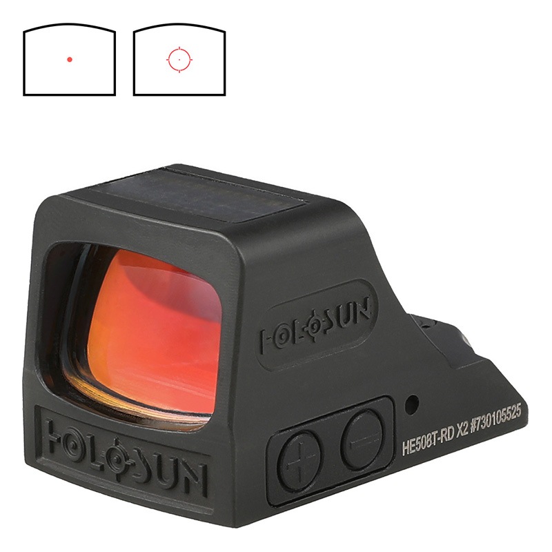 HOLOSUN HE508T-RD X2 リフレックスサークルレッドドットサイト | 光学