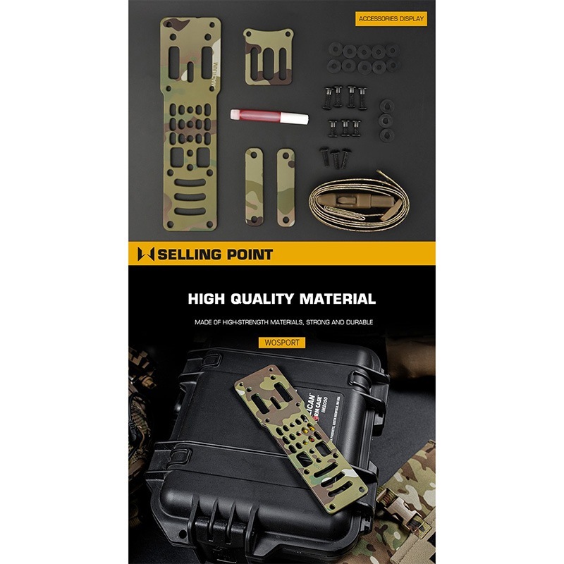 WoSporT TNCタイプ MHA モジュラーホルスターアダプター | サバゲー