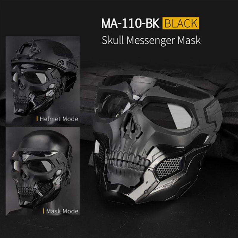 Snap-on BONEHED スカルフェイスマスク Snap-on BONEHED スカル