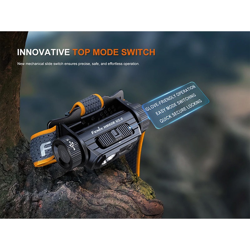 FENIX(フェニックス) HM60R V2.0 デュアル光源 アルミニウム合金製