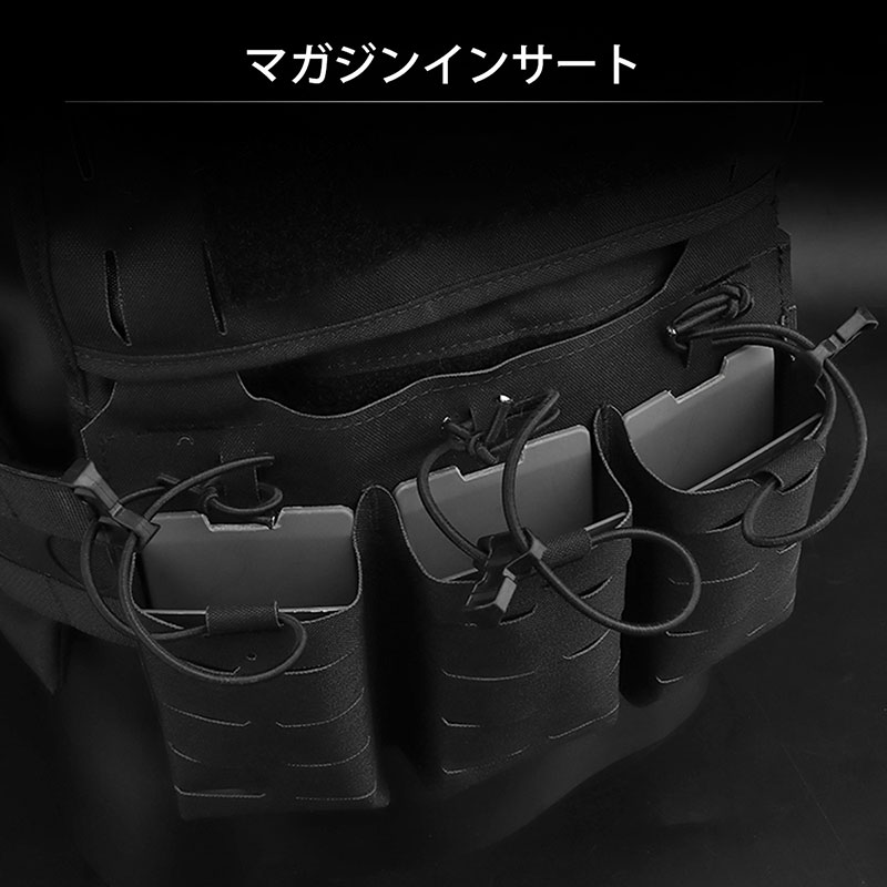 WoSporT Ferro Concepts FCPC V5タイプ プレートキャリア BK