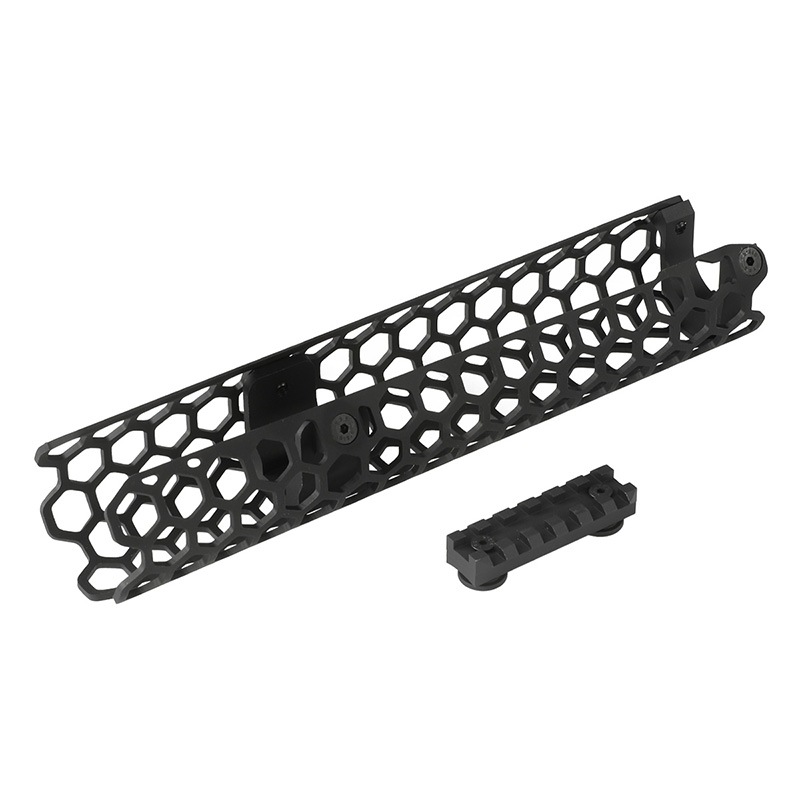 KIZUNA WORKS Hexagon Type ロアハンドガード Short 東京マルイサイガ