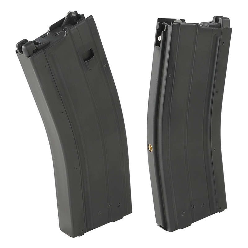 M.P.CAL.45 エアガン ブラック ゴールド ケース付き Golden Eagle HK416A5 PDW サイレンサーモデル Black ガスブロー