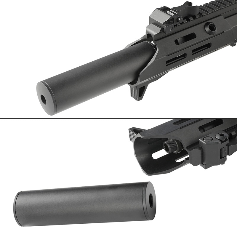 MEGA ガスガン ブラック Golden Eagle HK416A5 PDW サイレンサーモデル Black ガスブロー